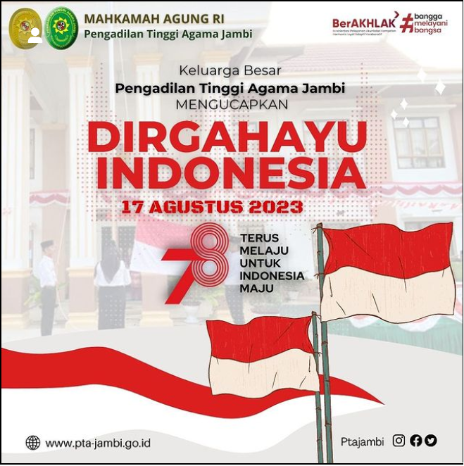 Dirgahayu Republik Indonesia ke 78 Dirgahayu Republik Indonesia ke 78