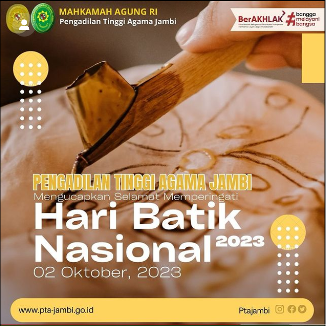 Selamat Hari Batik Nasional Selamat Hari Batik Nasional