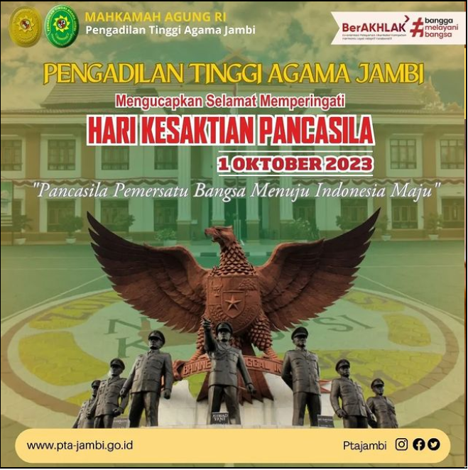 Selamat Hari Kesaktian Pancasila Selamat Hari Kesaktian Pancasila