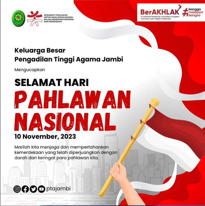 Selamat hari Pahlawan Nasional Selamat hari Pahlawan Nasional